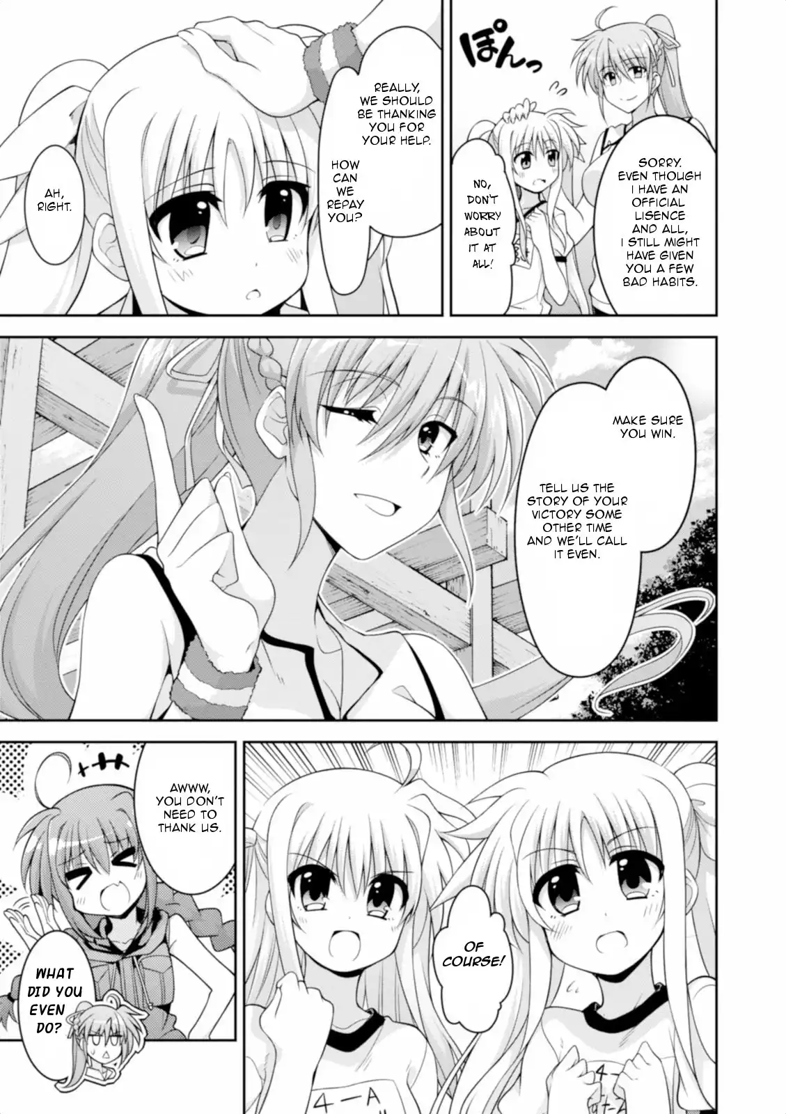 Mahou Shoujo Lyrical Nanoha INNOCENT Chapter 12 13